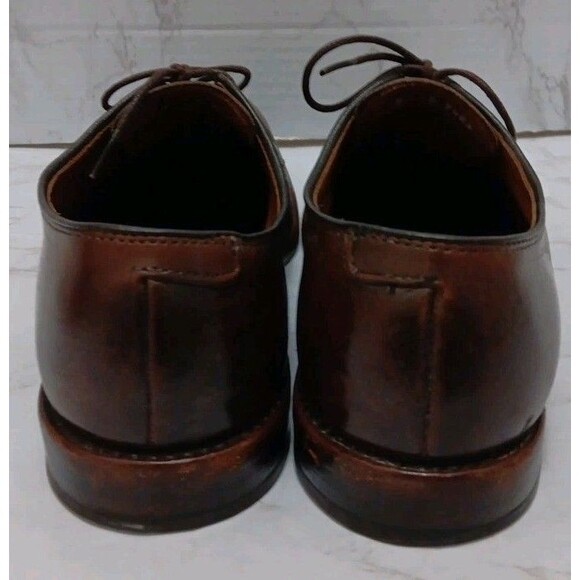 Allen Edmonds BOULEVARD Leather Cap Toe Oxfords 9 D Brown main image 9